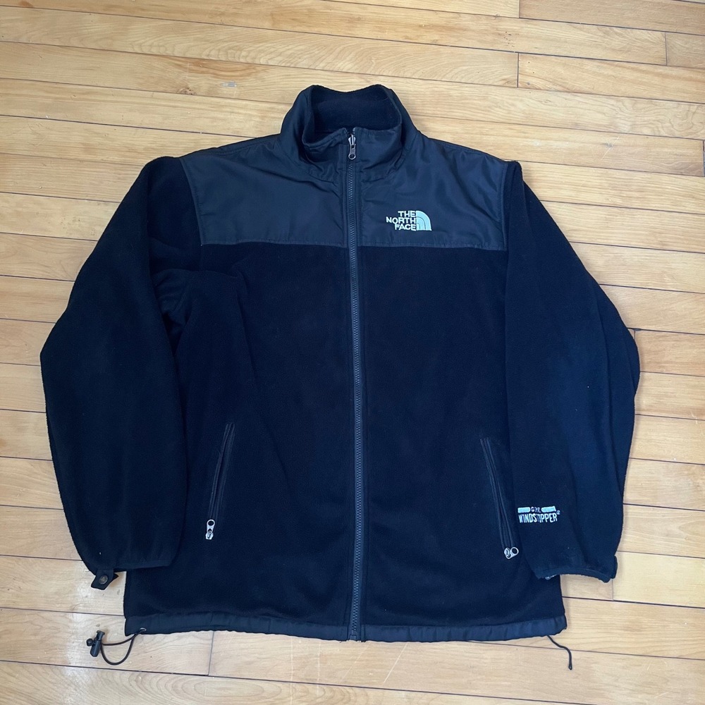 The North Face Summit Series Gore Windstopper Fleece Jacket Black Mens Large
